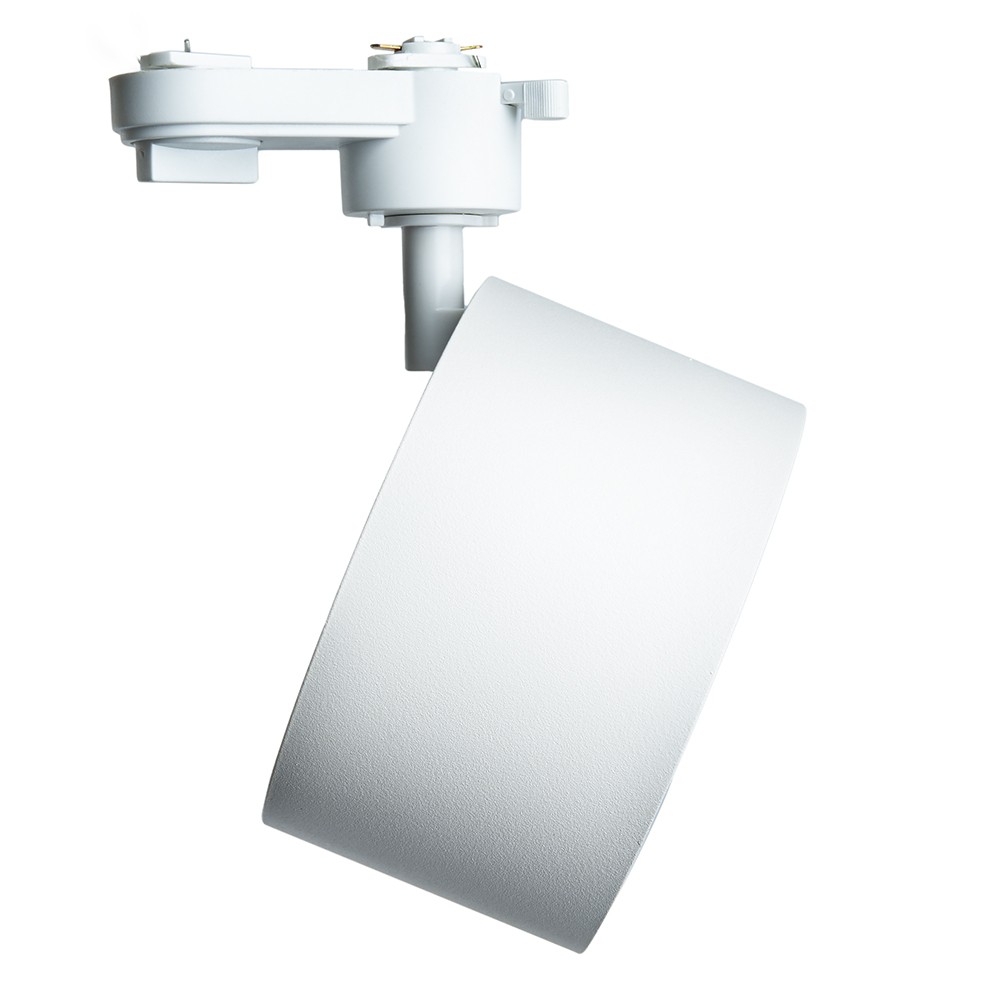 Трековые светодиодные светильники Светильник Feron AL166 трековый на шинопровод под лампу GX70 белый 48544 