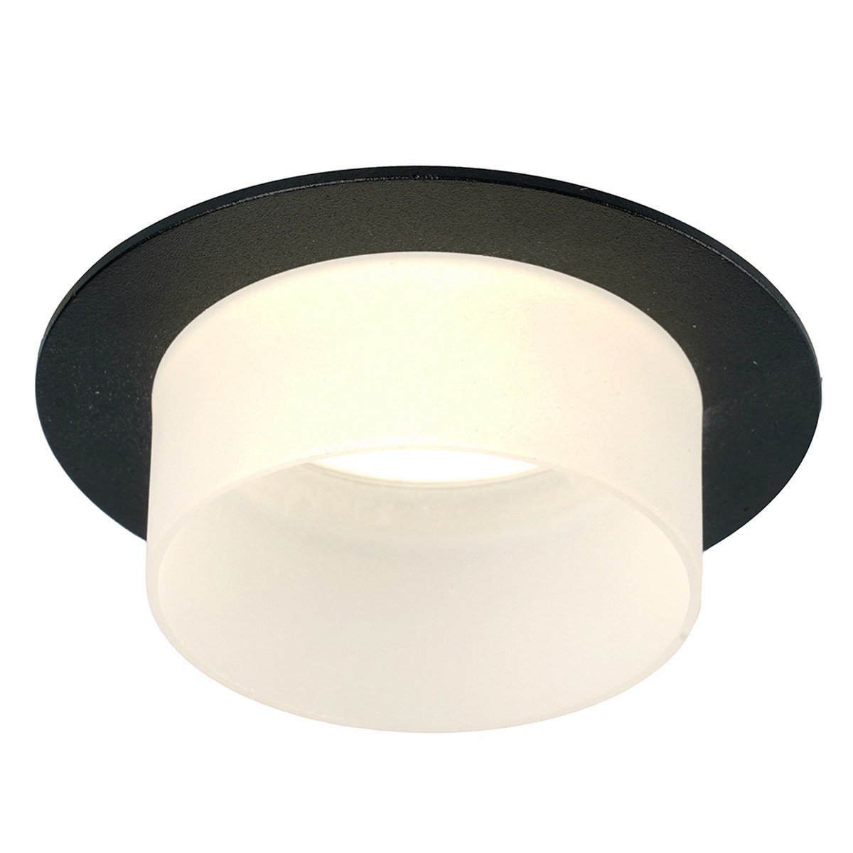 Встраиваемые светодиодные светильники Светильник Feron встраиваемый DL3115 потолочный MR16 G5.3 черный 51934 