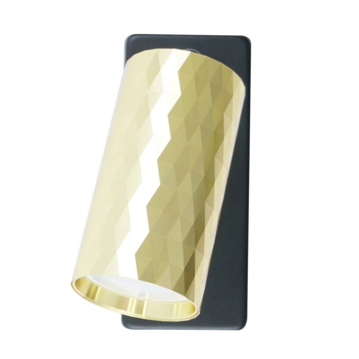 Светильники споты светодиодные Светильник спот Feron ML1880 PRISM GU10 золото и чёрный 48671 