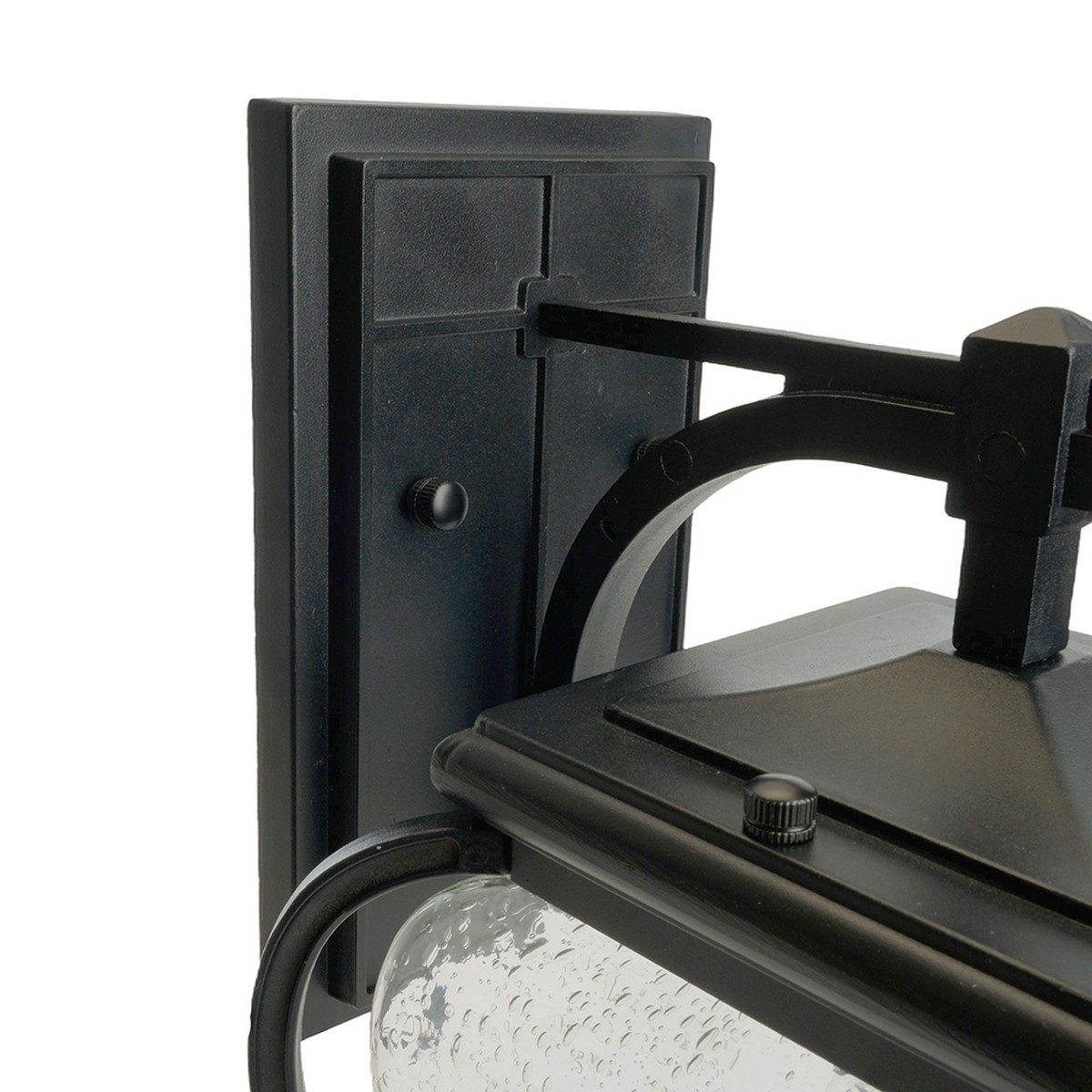 Уличные настенные светильники Светильник садово-парковый Feron PL741 E27 черный 51274 