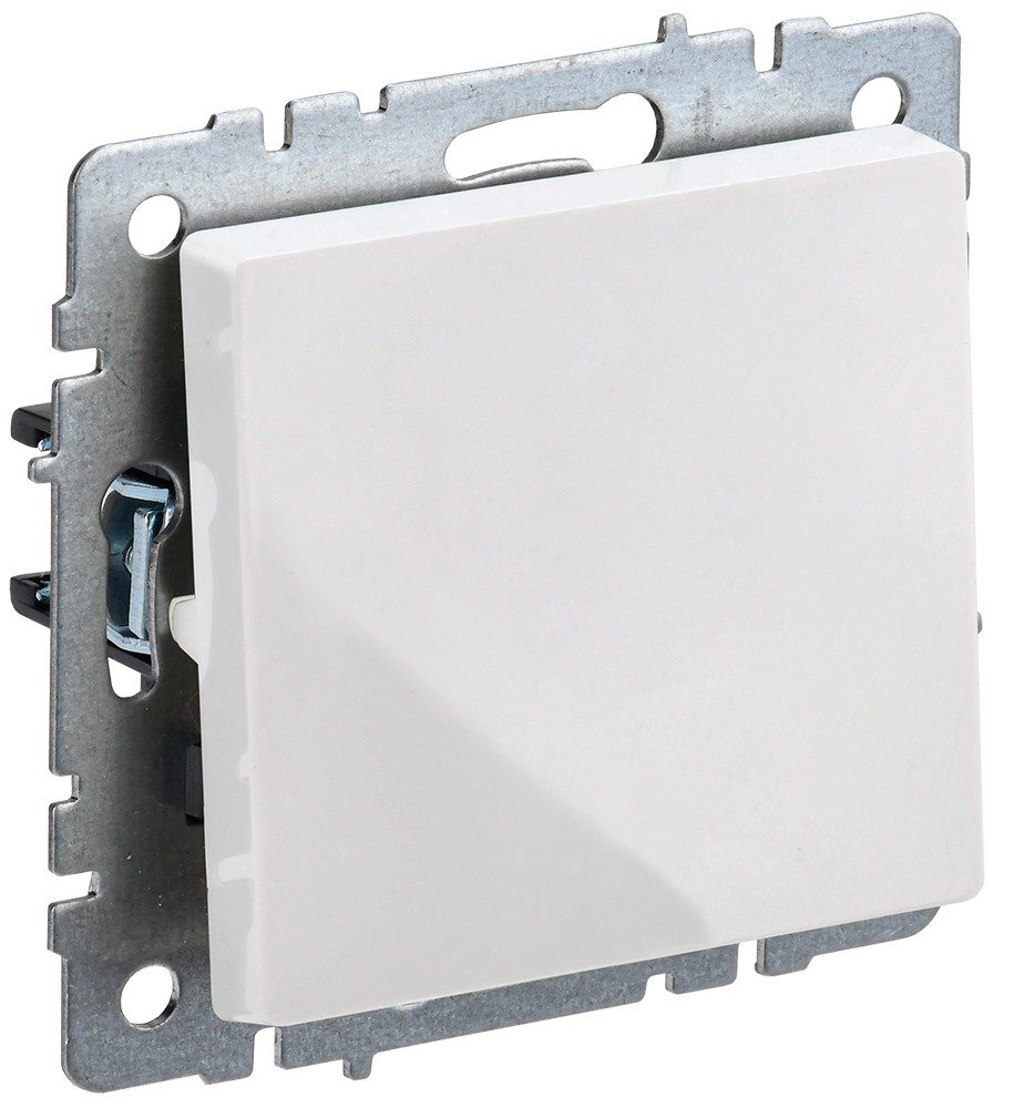 IEK Brite Белый Выключатель IEK BRITE Белый 1-кл. 10А ВС10-1-0-БрБ BR-V10-0-10-K01-PRO