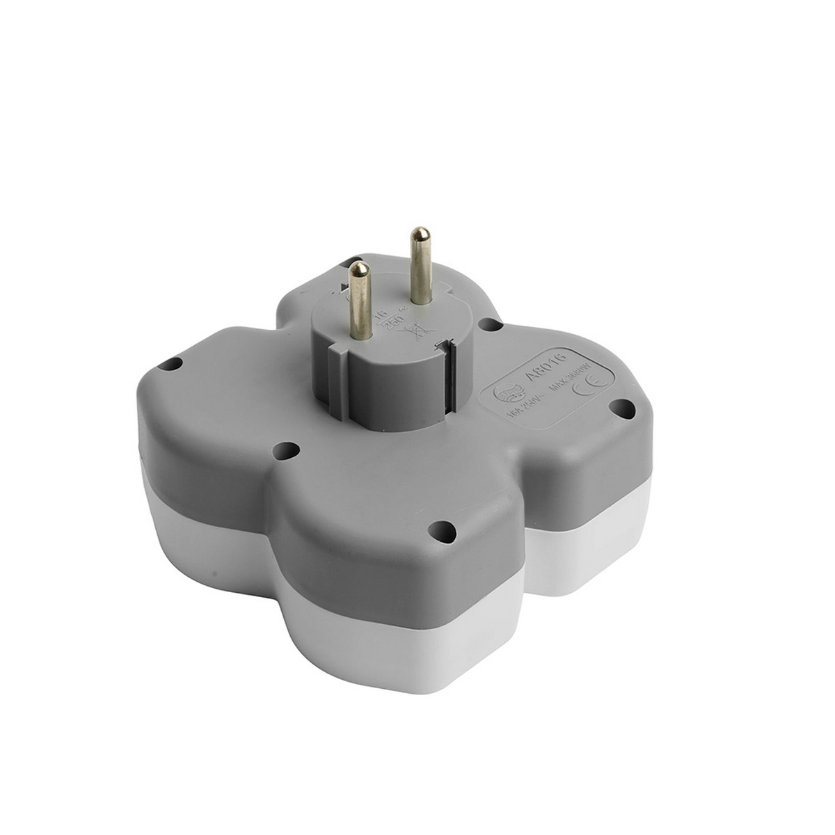 Колодки и удлинители, тройники Разветвитель сетевой на 3 выхода с/з STEKKER USB A+Type C белый/серый ADP16-17-20 50110 