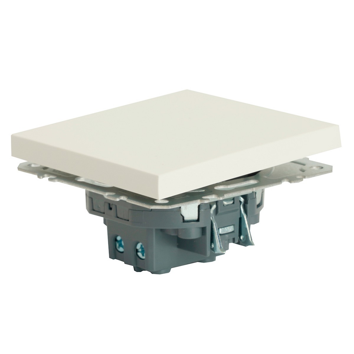 Эмили - Розетки и выключатели Stekker Переключатель перекрестный 1-клавишный STEKKER Эмили RSW10-5110-01 белый фарфор soft touch 49871