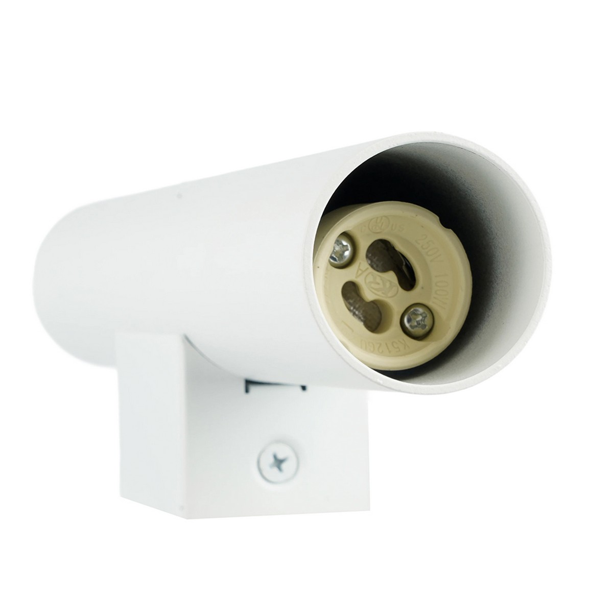 Накладные светодиодные светильники Светильник Feron ML1034 настенный под лампу 2*GU10 белый 51927 