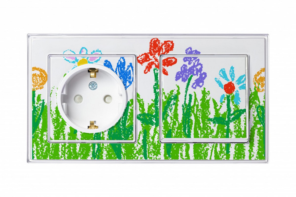 AtlasDesign Белый Выключатель 1-клавишный Systeme Electric AtlasDesign Art белый ATN200111