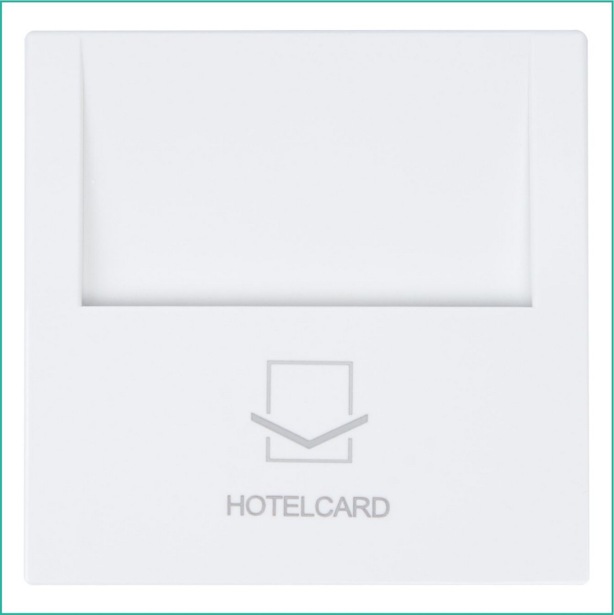 JASMART FD - розетки и выключатели Отельный карточный выключатель JASMART FD белый глянцевый 6209W