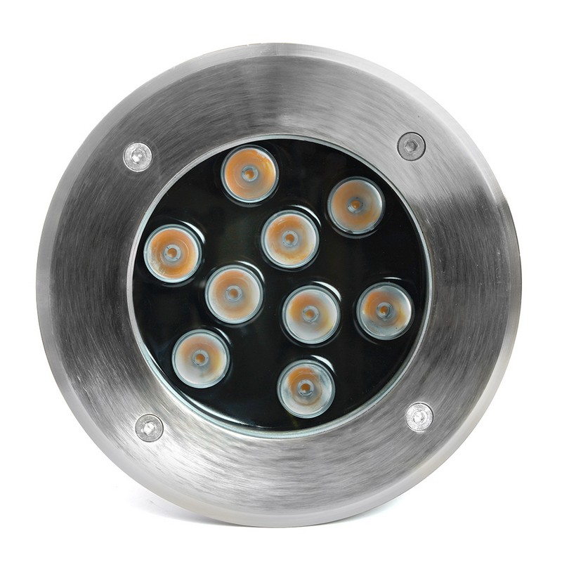 Светодиодный светильник тротуарный (грунтовый) Feron SP2803 10W 12V 3000К IP67 48469