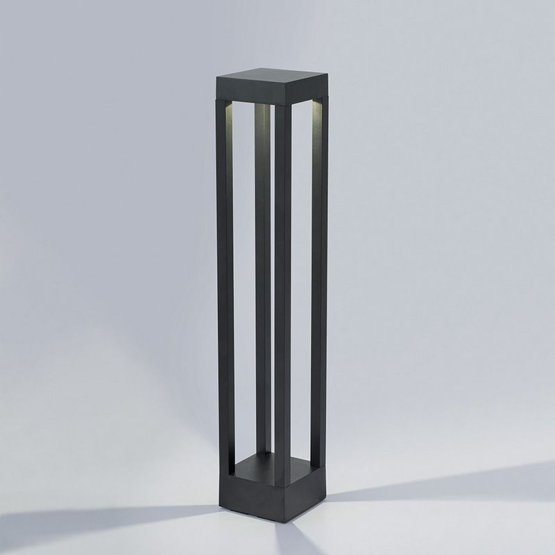 Уличные светильники столб Светильник уличный светодиодный Feron DH402 10W 510Lm 4000K черный 11672 