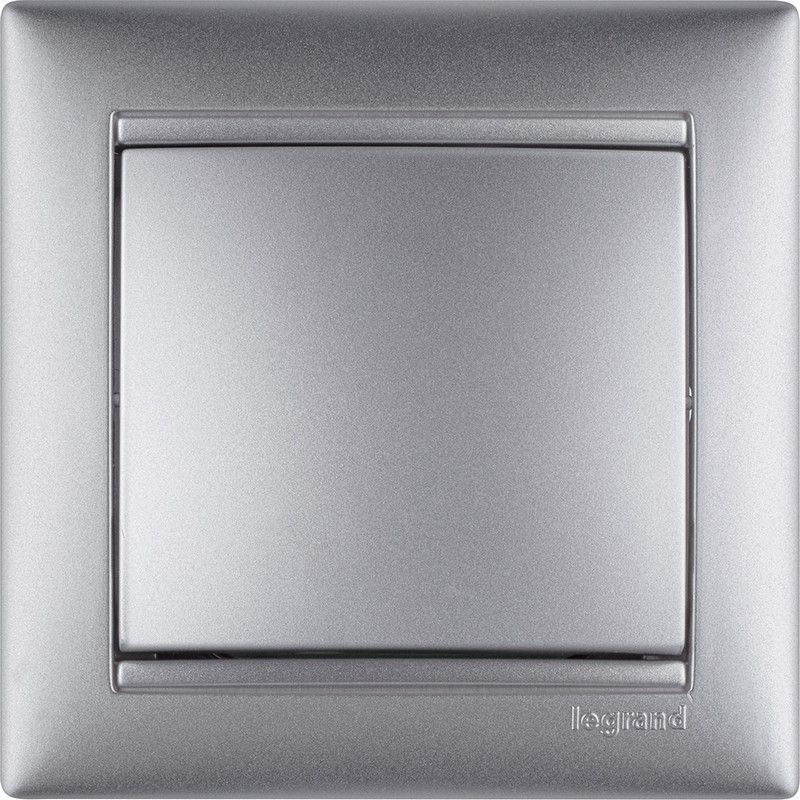 Legrand Valena Classic Алюминий Выключатель Legrand Valena Алюминий 1-клавишный 770101