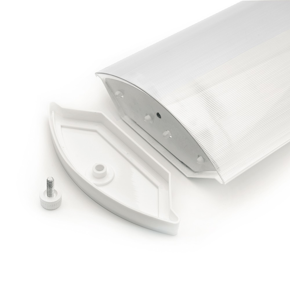 Линейные светодиодные светильники Светильник Feron AL4002 для двух светодиодных ламп T8  2*G13 1240 мм 41223 