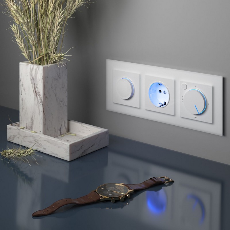 Werkel Белый механизмы Диммер Werkel с подсветкой (белый) W1142101