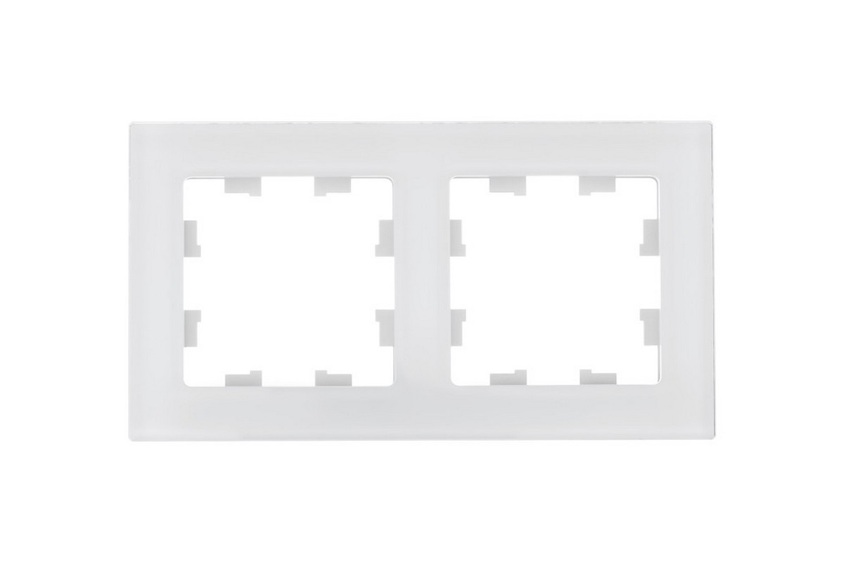 AtlasDesign Рамки Nature Рамка Systeme Electric AtlasDesign Nature Натуральное стекло Белый 2-ая ATN360102