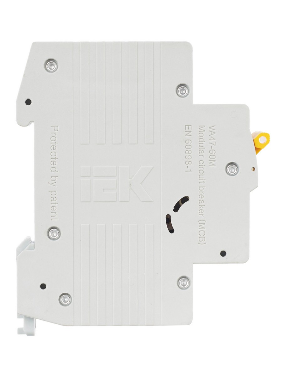 1 полюсные (однополюсные) Автоматический выключатель IEK KARAT ВА47-60M 1Р 10А 6кА B MVA31-1-010-B 
