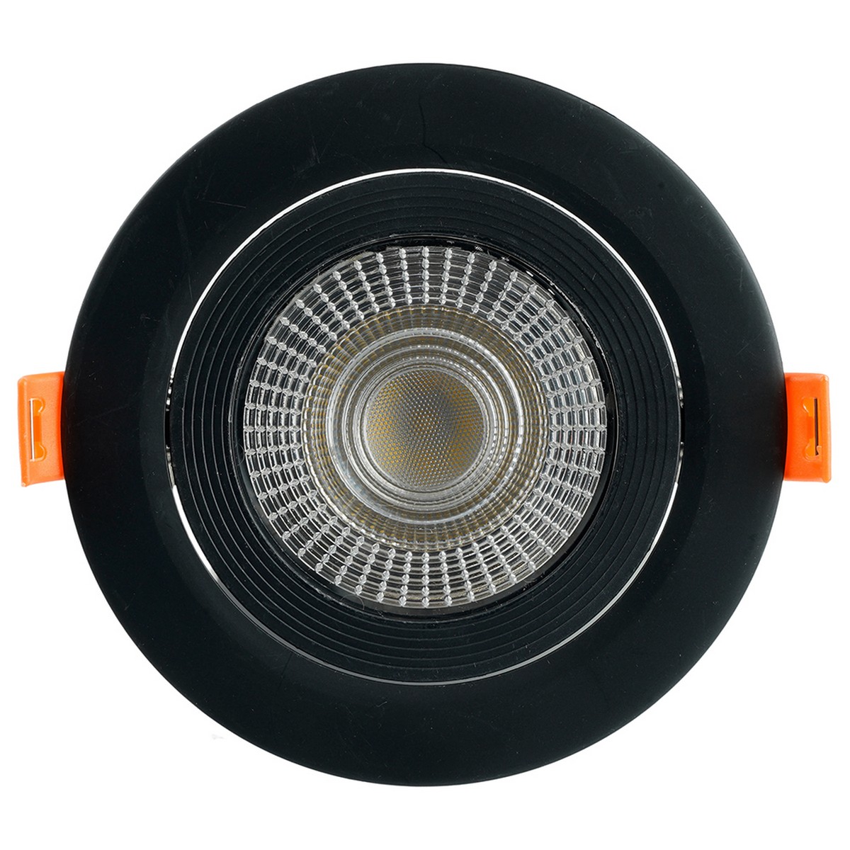 Встраиваемые светодиодные светильники Светодиодный светильник Feron.ONE AL540 встраиваемый 12W 4000K черный "круг" 52051 