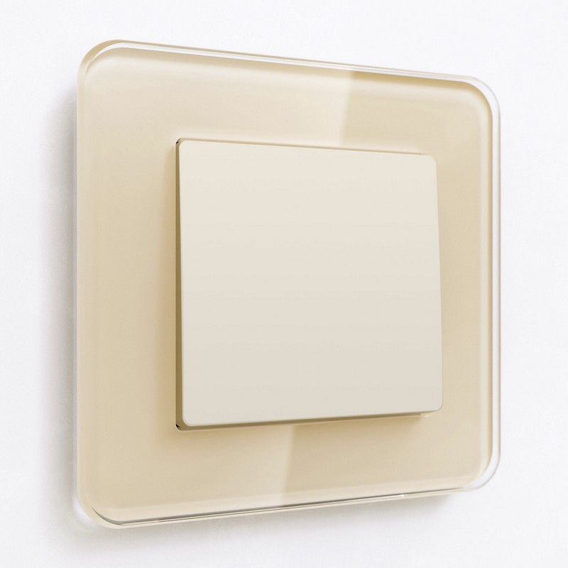 Werkel айвори матовый Выключатель Werkel одноклавишный проходной (слоновая кость) W1112062 old