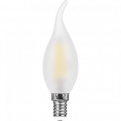 E14 Лампа светодиодная Feron LB-714 Свеча на ветру E14 11W 2700K 38009 