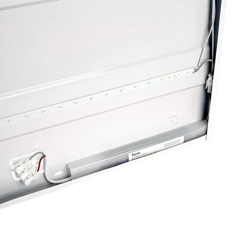 Светодиодные светильники армстронг 600*600 Светодиодный светильник Feron AL2125 встраиваемый 36W 6500K с 3D эффектом 48520 