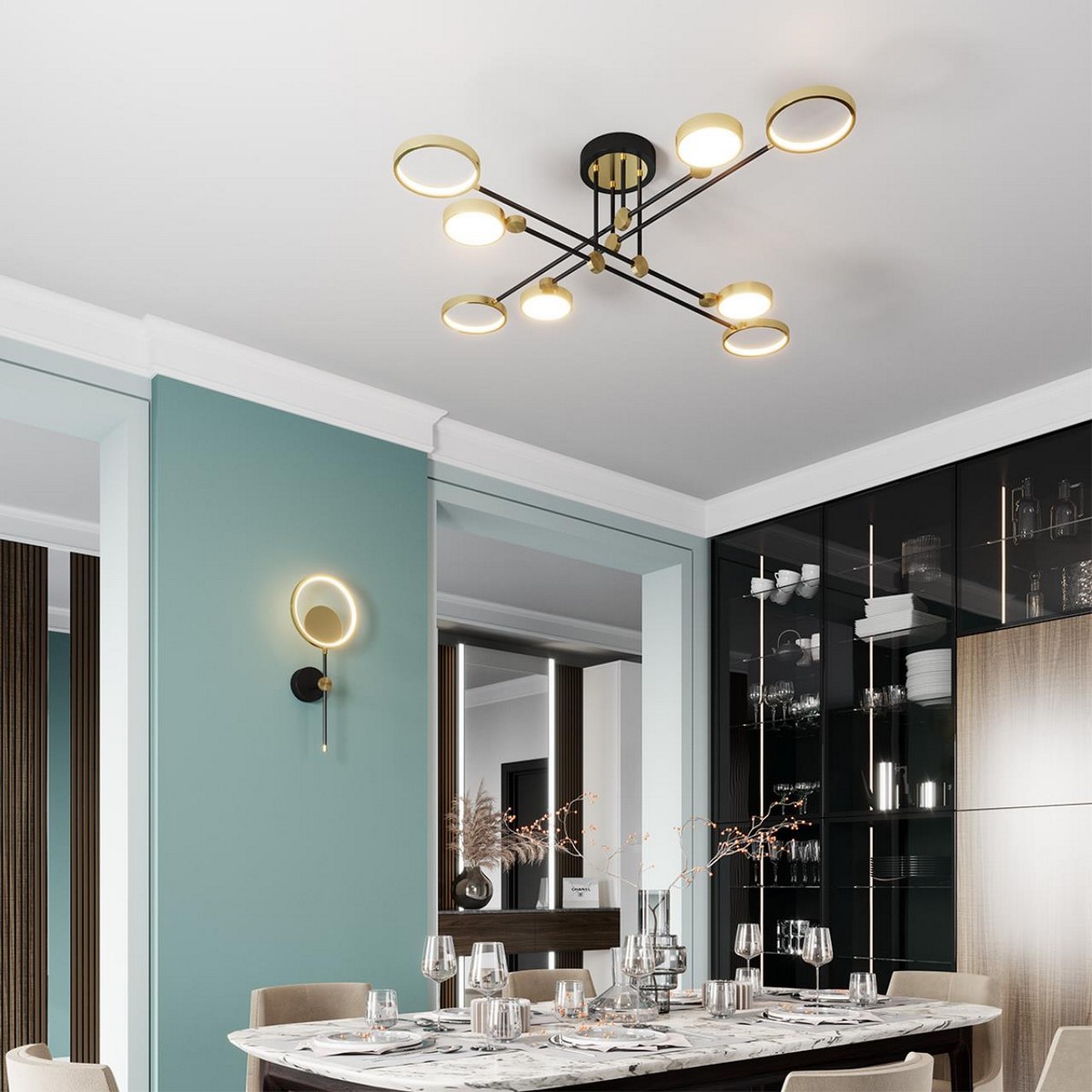 Настенный светильник ODEON LIGHT 4322/15WL DENZEL