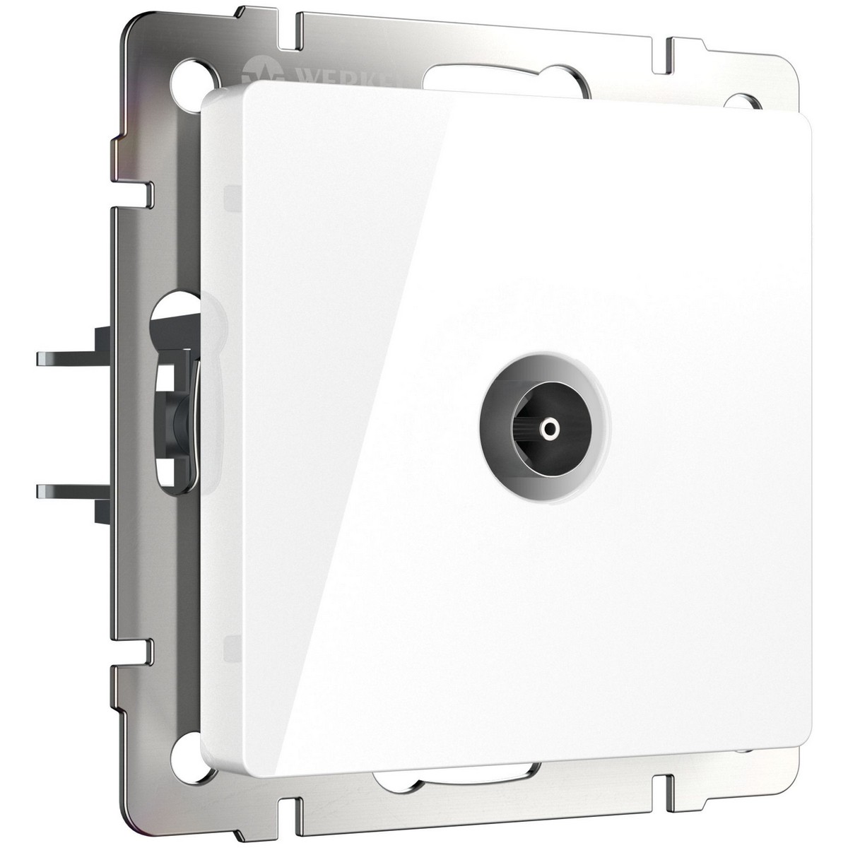 Werkel Белый механизмы ТВ-розетка Werkel проходная (белый) W1184001 a051116