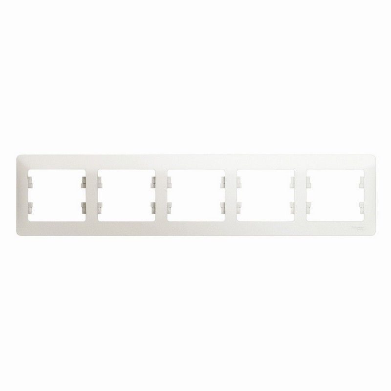 Glossa Перламутр Рамка Systeme Electric Glossa Перламутр 5-я, горизонтальная GSL000605