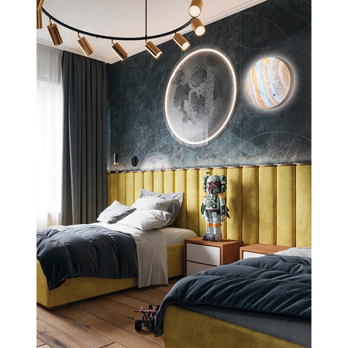 Накладные светодиодные светильники Настенно-потолочный светильник СОНЕКС 7724/CL JUPITER 