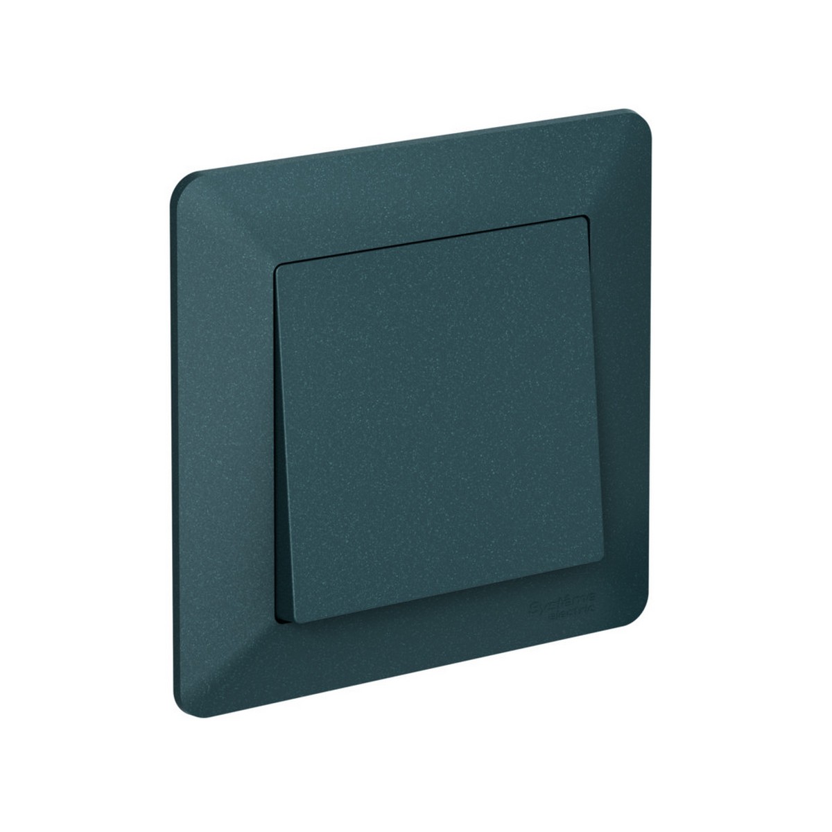 AtlasDesign Изумруд Рамка Systeme Electric AtlasDesign Air Изумруд/дымчатый черный 1-ая ATN220801