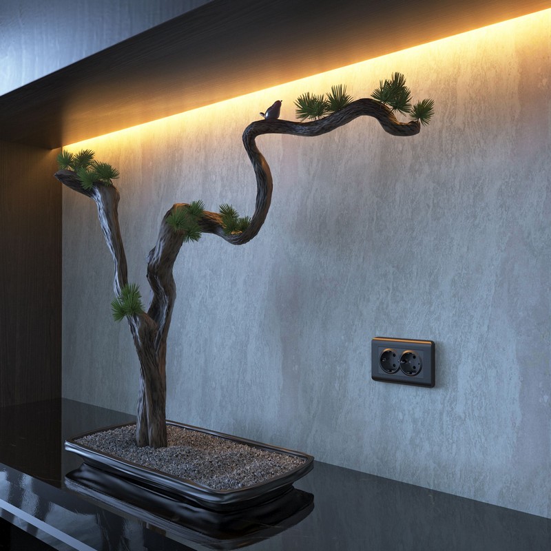 Werkel Графит рифленый механизмы Розетка Werkel двойная с заземлением (графит рифленый) W1172004