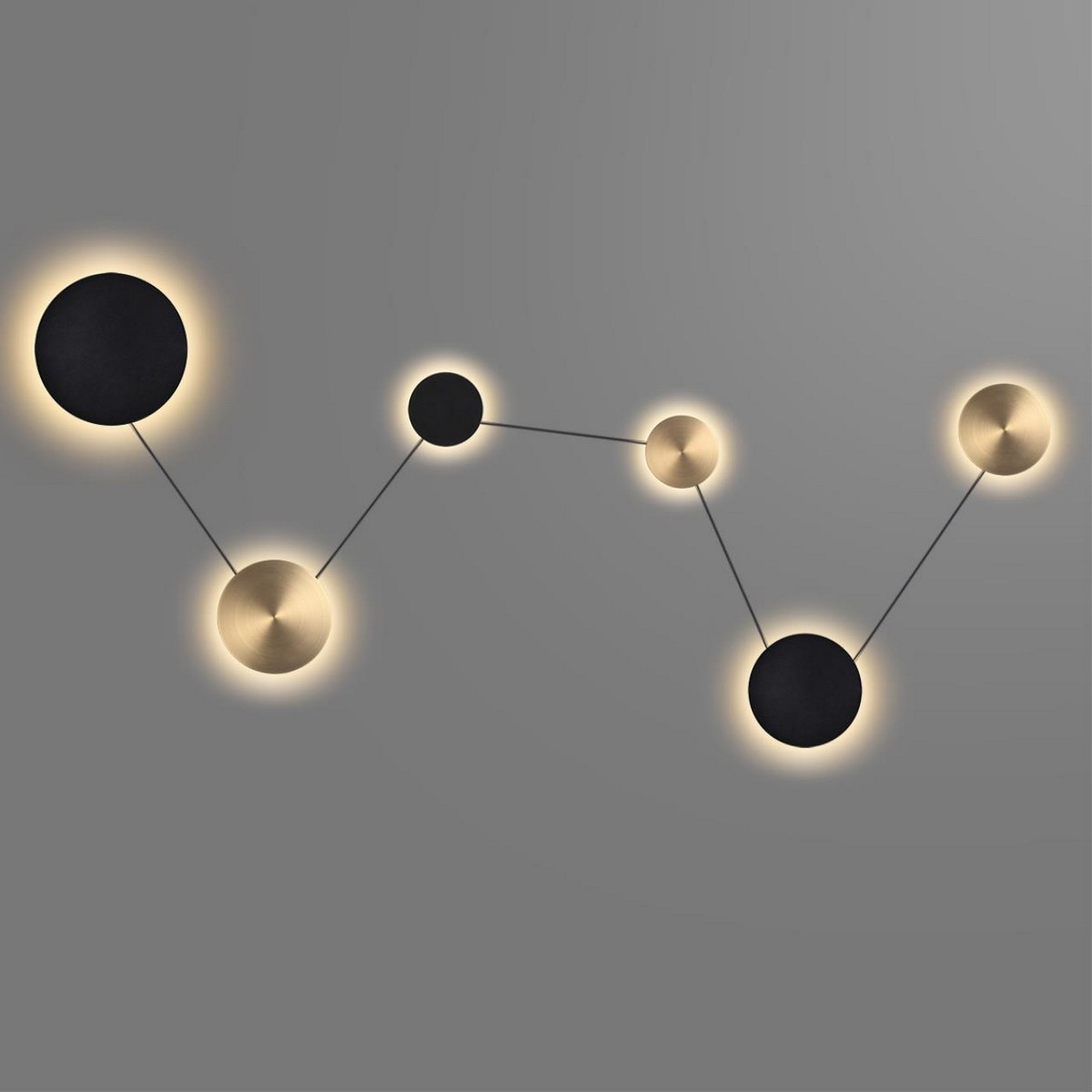 Накладные светодиодные светильники Настенный светильник ODEON LIGHT 7115/36WL GALAXY 