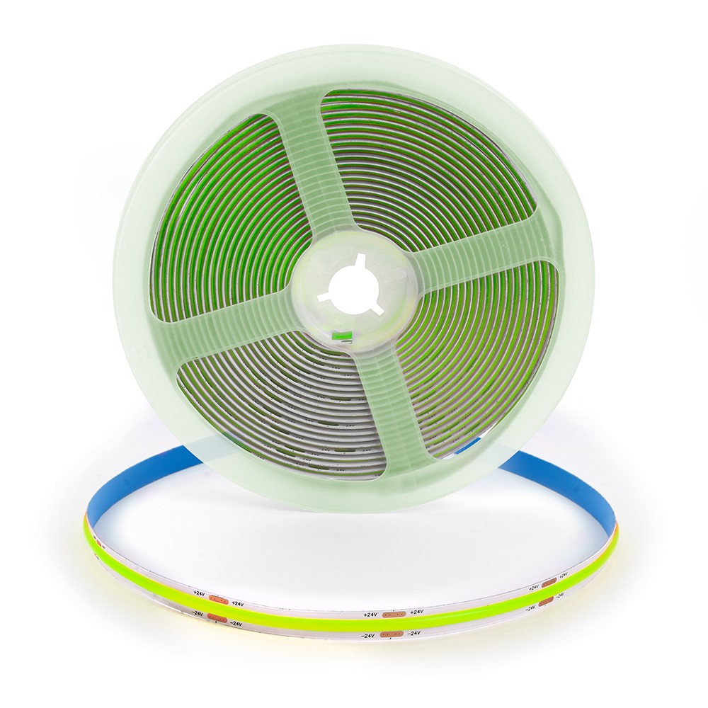 Светодиодная лента зеленая Лента светодиодная Feron LS530 COB 320SMD(2110)/м 8Вт/м 24V зеленый IP20 5 метров 48268 