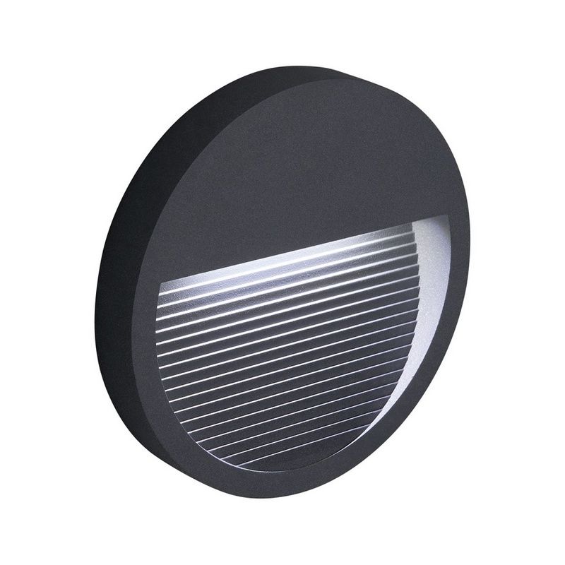 Встраиваемые светодиодные светильники Светодиодный светильник для лестницы Feron DH203 5W 4000K IP65 серый 41176 