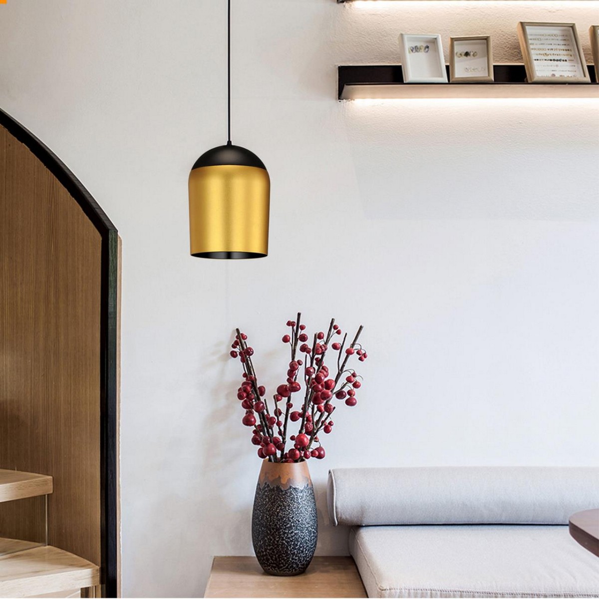 Подвесные светодиодные светильники Светильник накладной светодиодный, NOVOTECH 358515 KAMP 