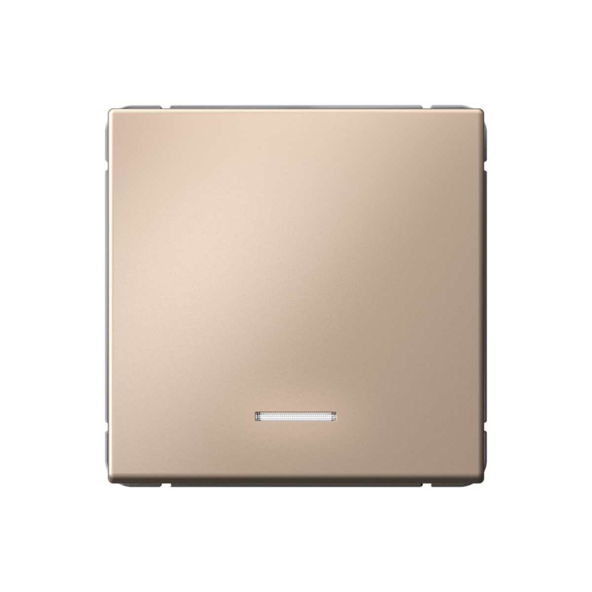 ArtGallery Песочный Выключатель SE ArtGallery Песочный 1-клавишный с подсветкой, быстрозажим. клем. GAL001213S