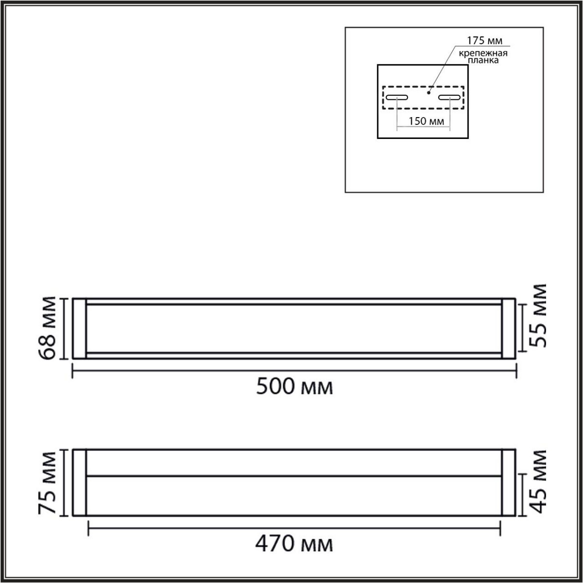 Накладные светодиодные светильники Настенный светильник LUMION 8315/18WL AQUALA 