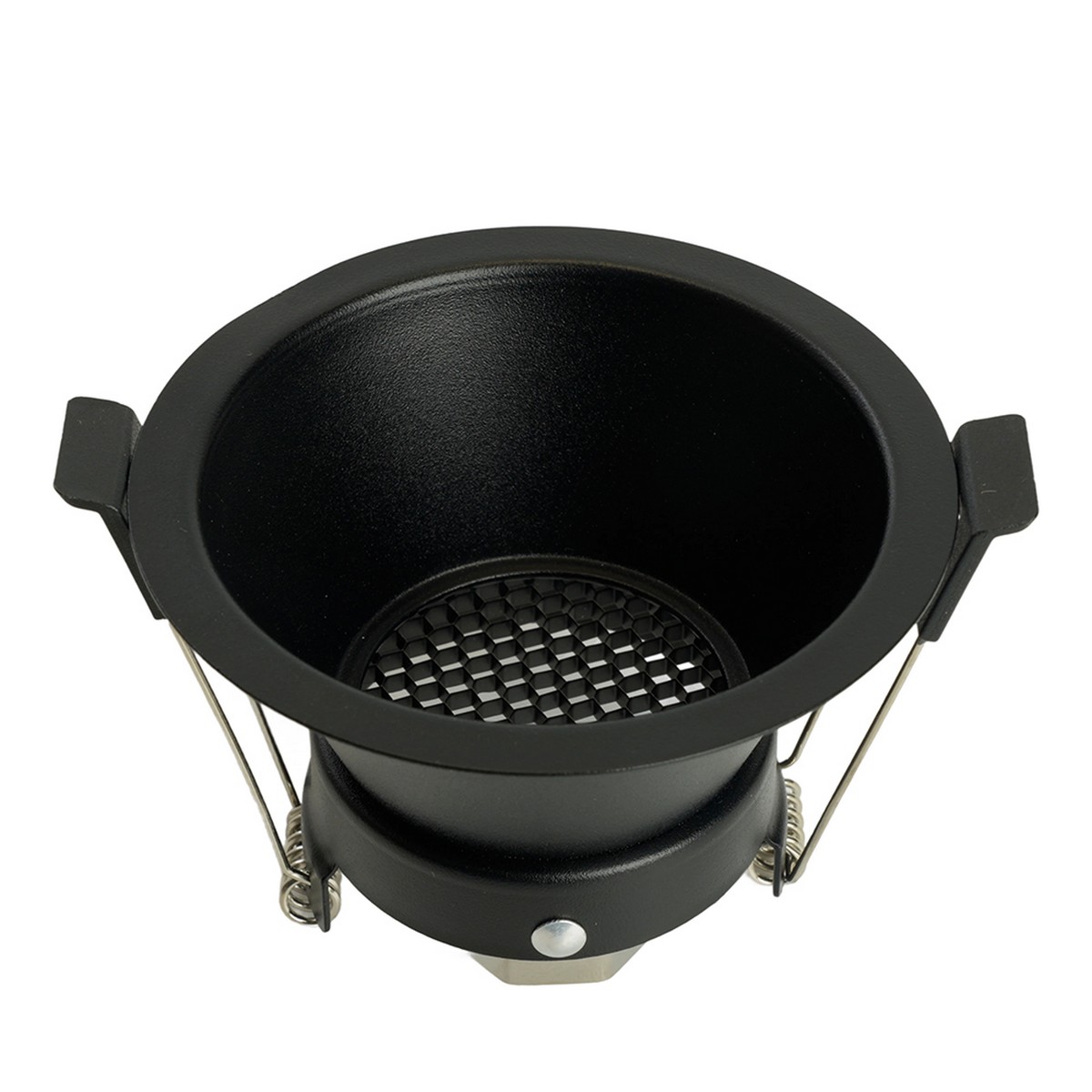 Встраиваемые светодиодные светильники Светильник встраиваемый Feron DL3110 потолочный MR16 G5.3 черный 51341