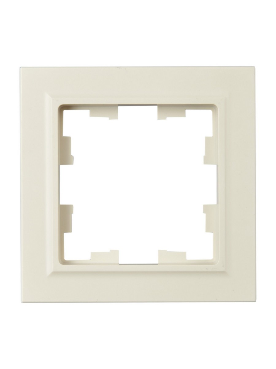 IEK Brite Рамки Рамка IEK BRITE 1-местная IP44Р У-1-БрКр-44 бежевый BR-M12-44-K10