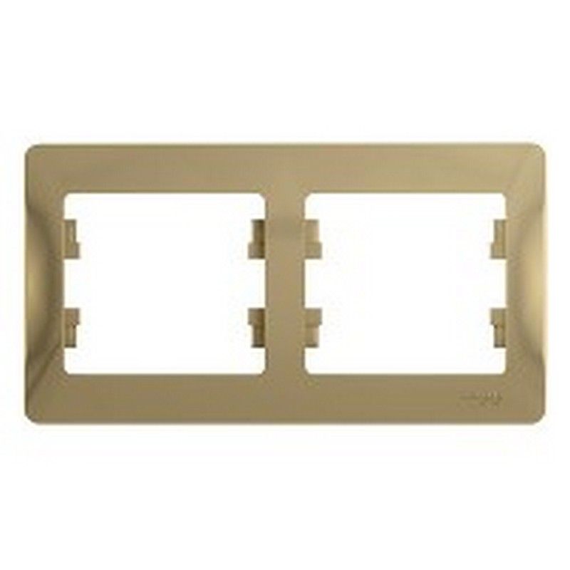 Glossa Титан Рамка Systeme Electric Glossa Титан 2-я, горизонтальная GSL000402