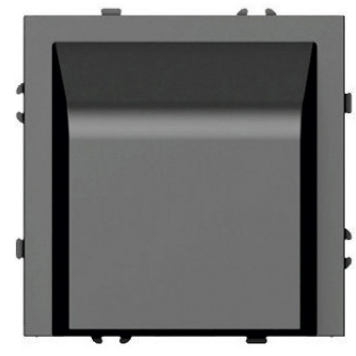 Эмили - Розетки и выключатели Stekker Кабельный вывод STEKKER Эмили RST00-5119-10 платиново-серый soft-touch 50222