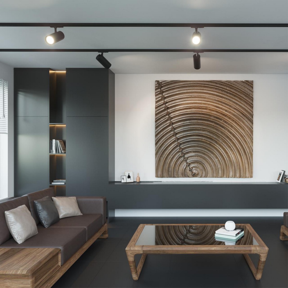 Трековые светодиодные светильники Светильник светодиодный однофазный трехжильный трековый NOVOTECH 359161 SELENE 