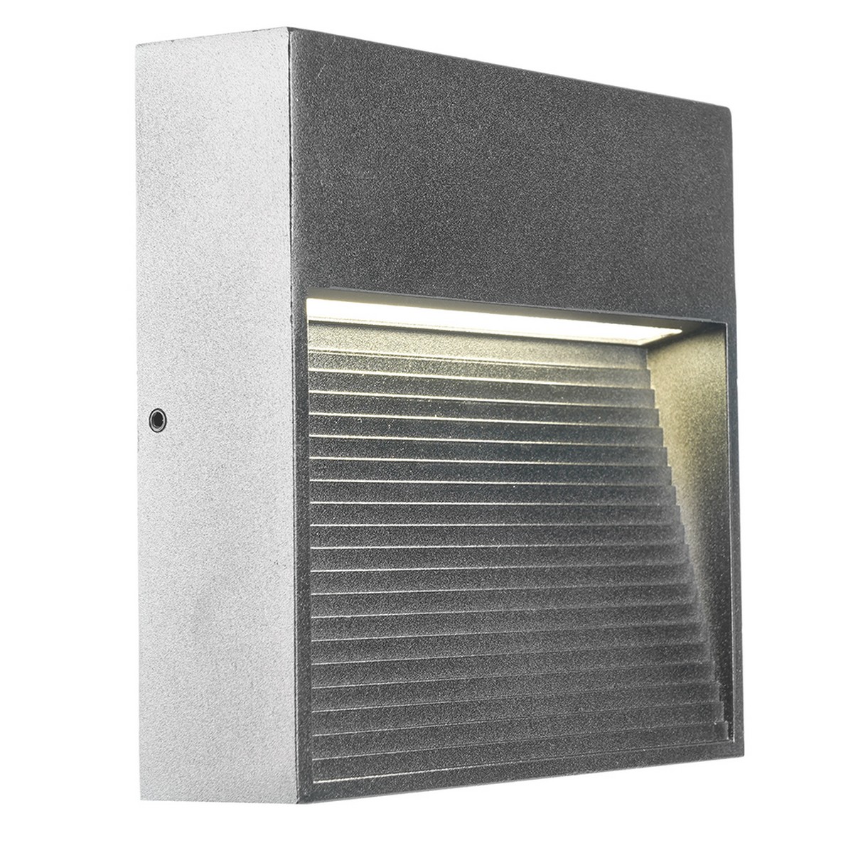 Уличные настенные светильники Светодиодный светильник Feron DH204-1 накладной 5W 4000K IP65 серый 51953 