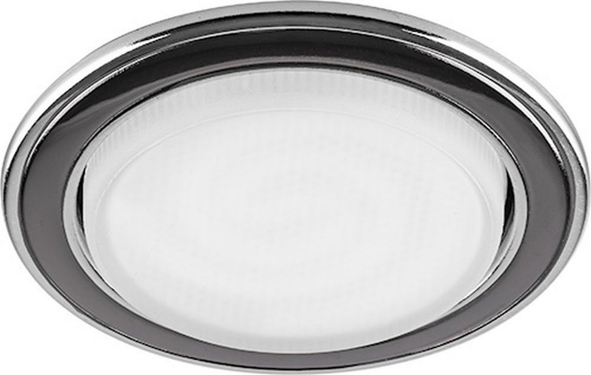 Светильники встраиваемые распродажа Светильник встраиваемый Feron DL53 GX53 двухцветный титан-хром 29481 