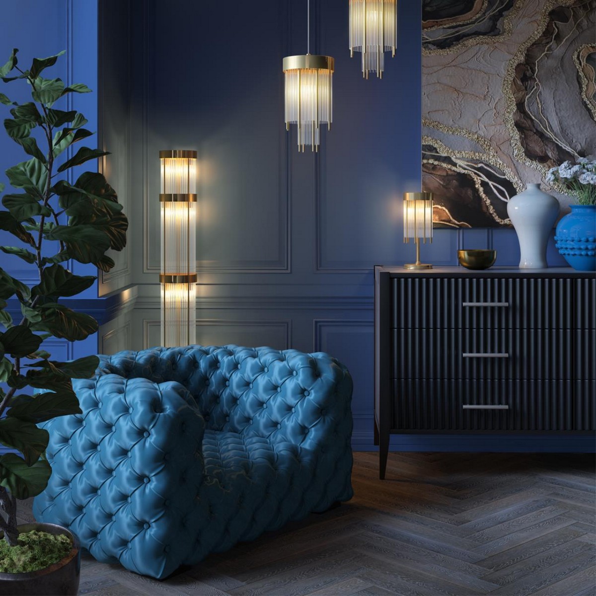 Настольные лампы Настольная лампа ODEON LIGHT 4788/2T YORK 