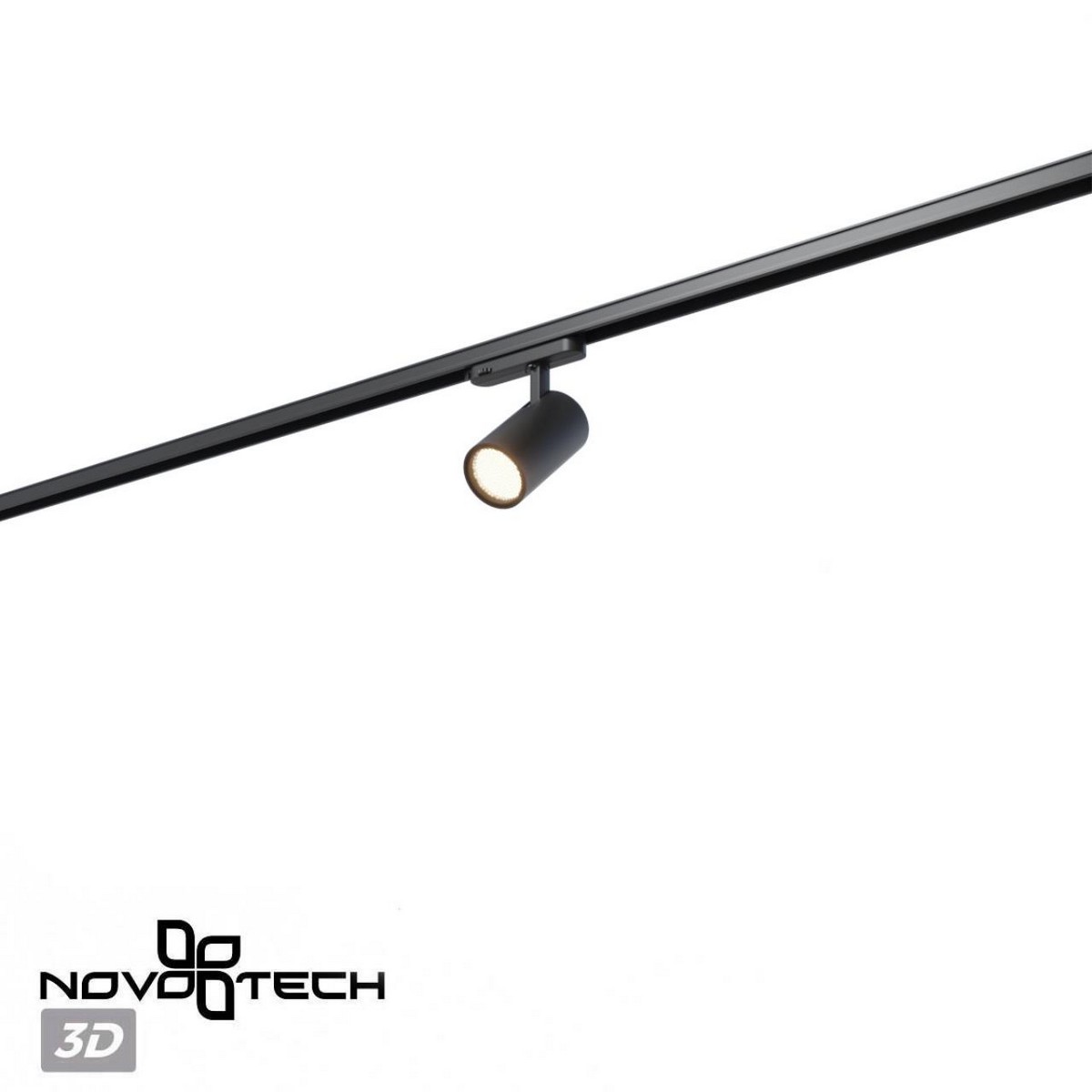 Трековые светодиодные светильники Светильник трехфазный трековый светодиодный NOVOTECH 359576 HELIX 