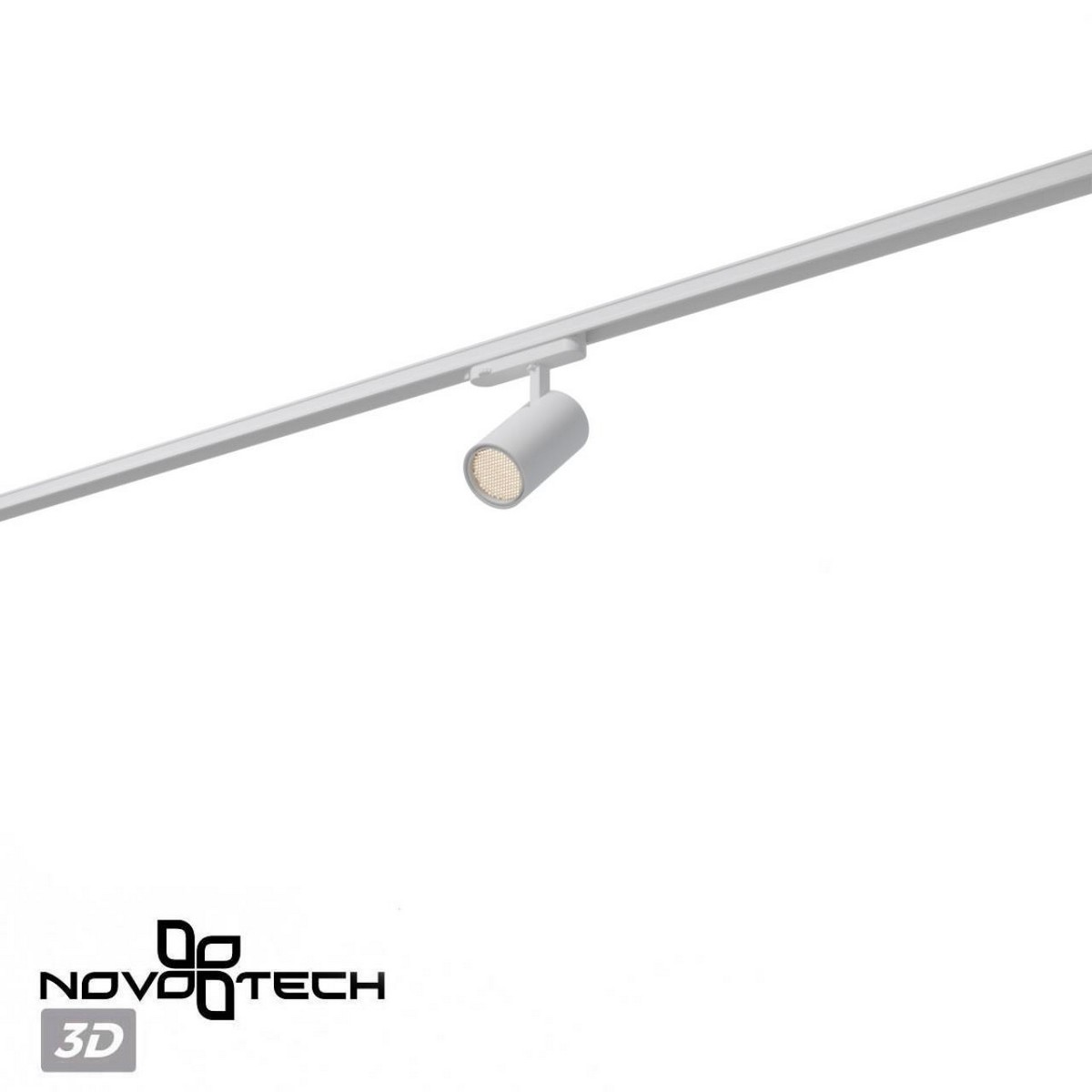 Трековые светодиодные светильники Светильник трехфазный трековый светодиодный NOVOTECH 359581 HELIX 
