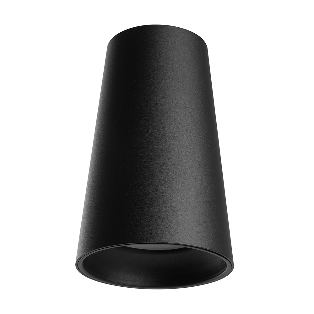 Светильники споты светодиодные Светильник спот потолочный Feron ML185 Barrel BELL GU10 чёрный 48415 