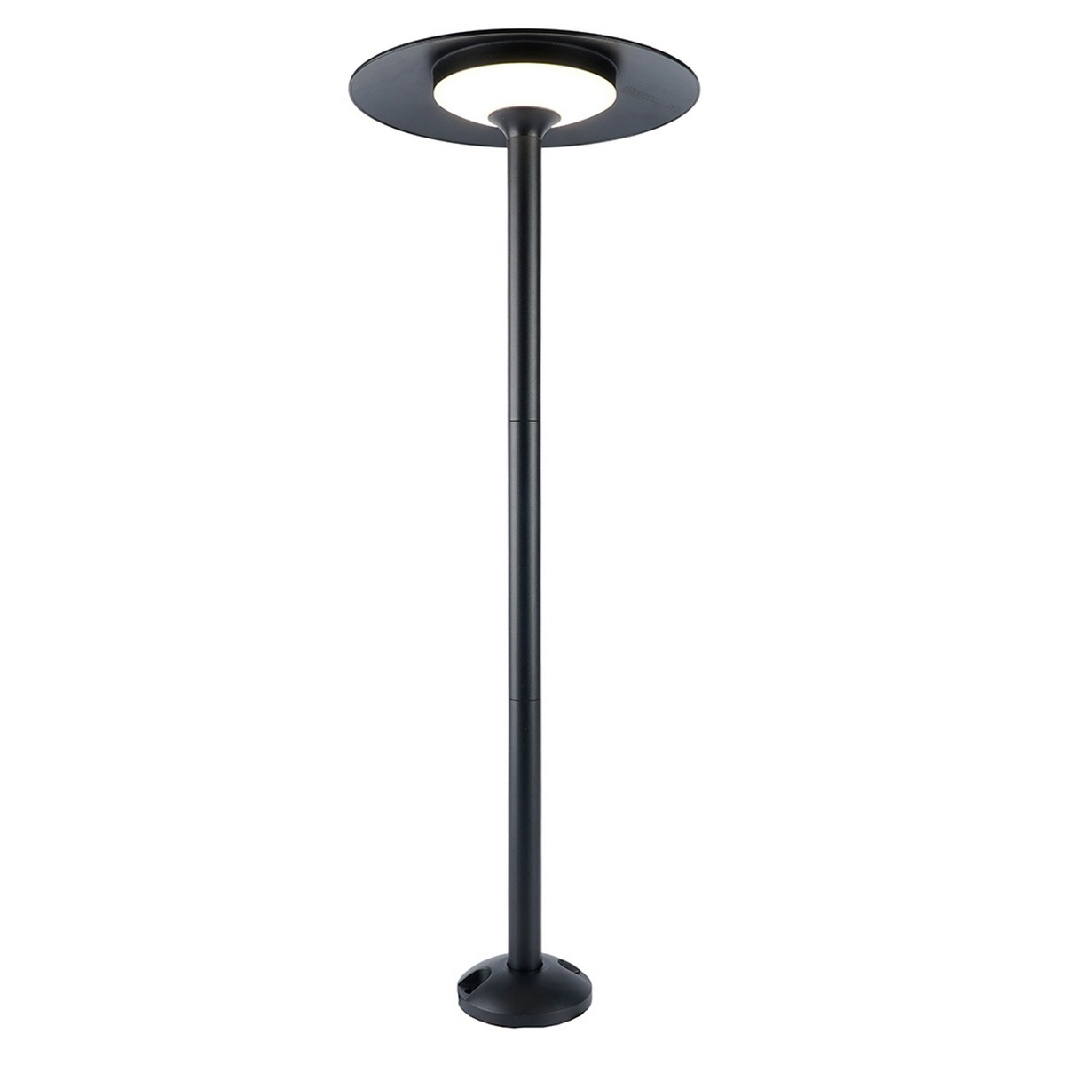 Уличные светильники столб Светильник Feron DH704 уличный светодиодный 6W 4000K черный 51980 