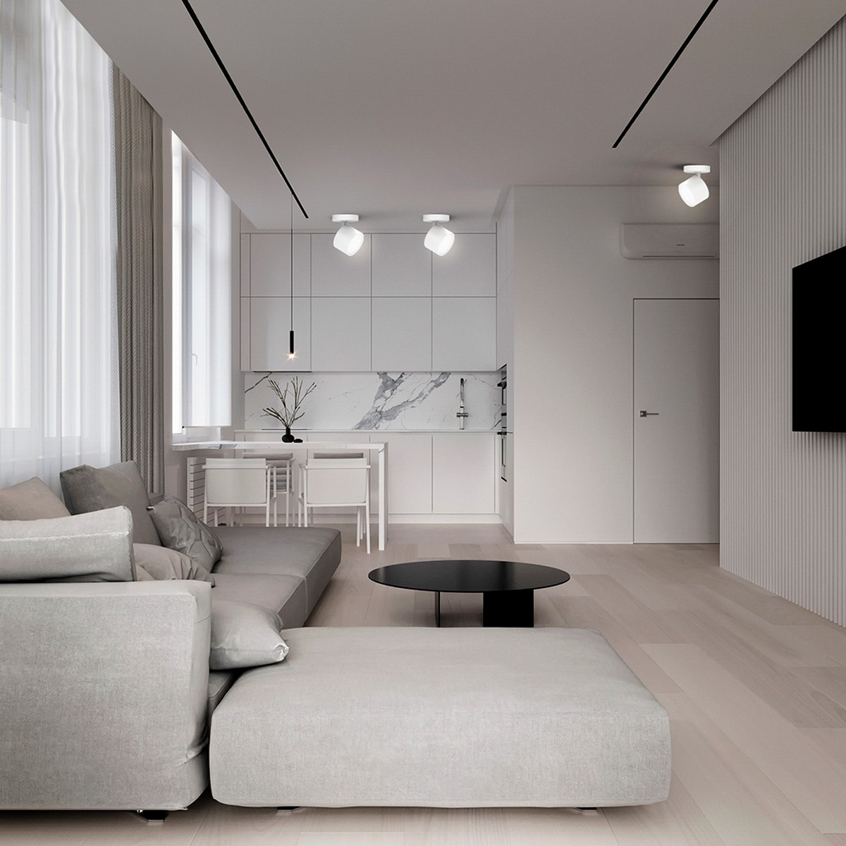 Светильники споты светодиодные Светильник спот Feron ML211 настенно-потолочный GX53 белый 41474 