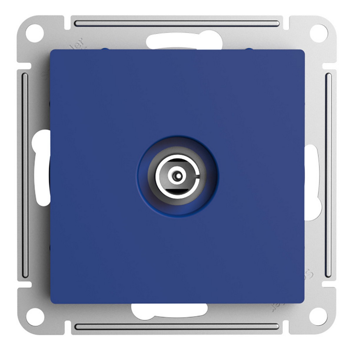 AtlasDesign Аквамарин Розетка Systeme Electric AtlasDesign Аквамарин TV коннектор ATN001193