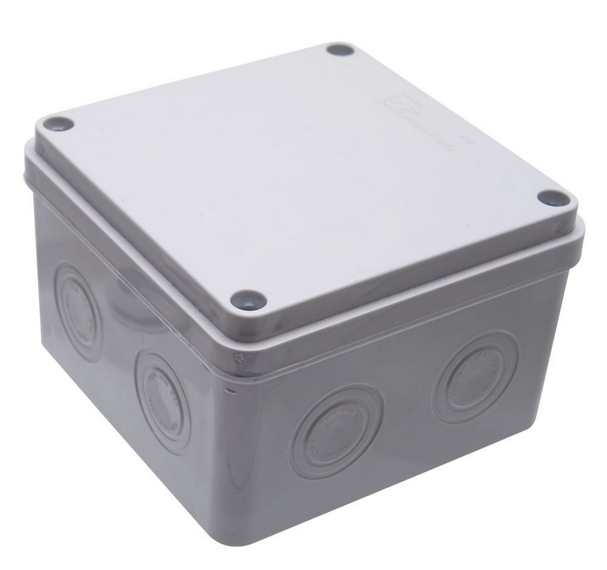 Коробка разветвительная STEKKER EBX30-05-54 210*120*74 мм 8 вводов IP65 светло-серая 39176