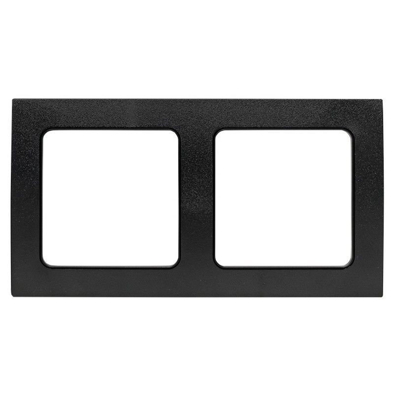 EKF Стокгольм черный Рамка 2-ая EKF PROxima Стокгольм Черный  EXM-G-303-30