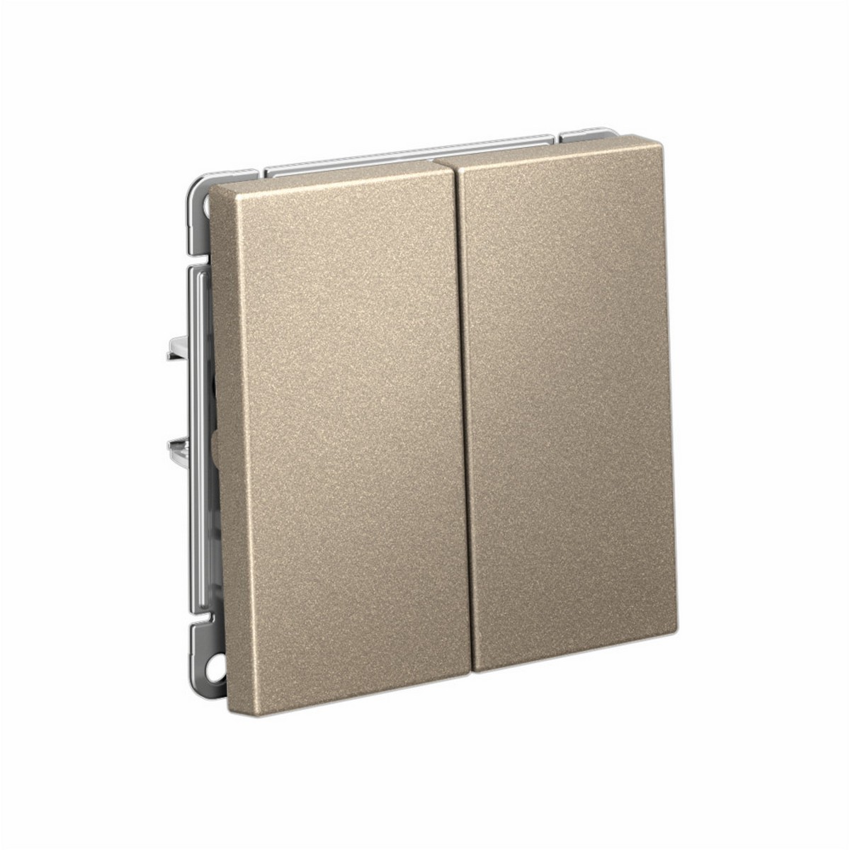 ArtGallery Шампань Выключатель Systeme Electric ArtGallery Шампань 2-клавишный  GAL000551